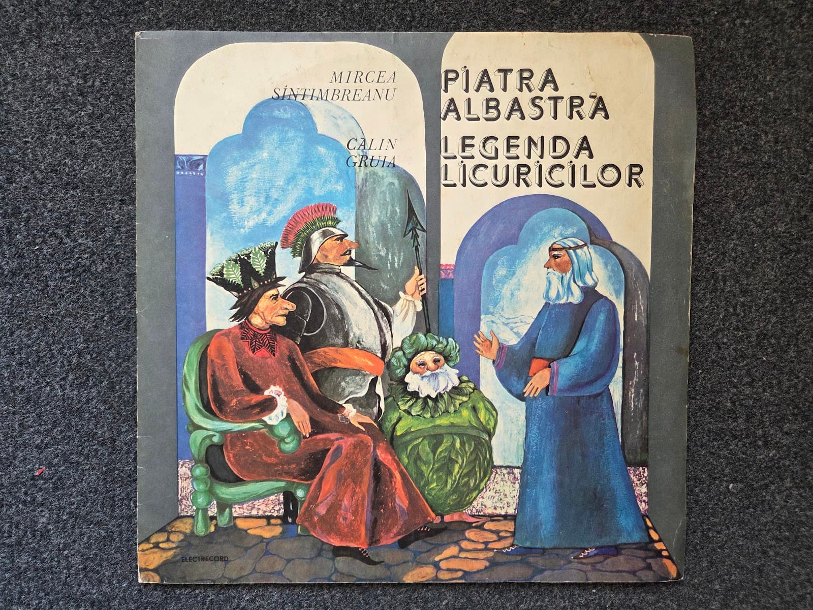 PIATRA ALBASTRA Mircea Santimbreanu * LEGENDA LICURICILOR Gruia