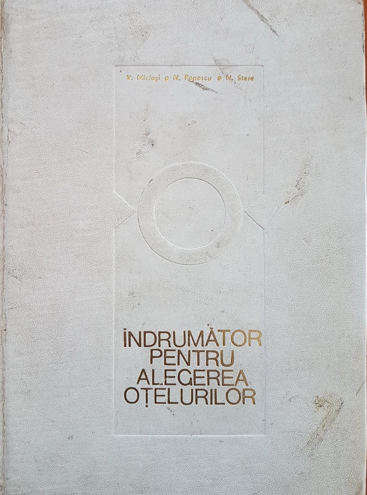 INDRUMATOR PENTRU ALEGEREA OTELURILOR