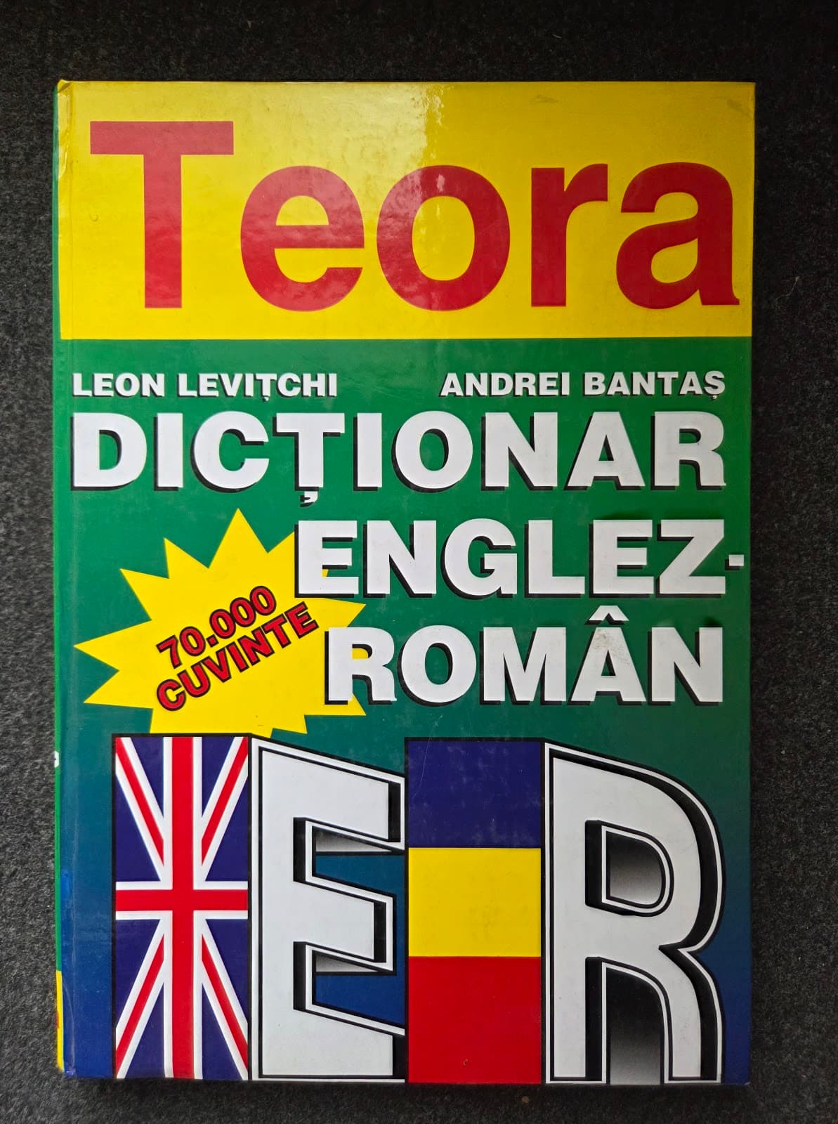 DICTIONAR ENGLEZ-ROMAN (70 000 cuvinte)
