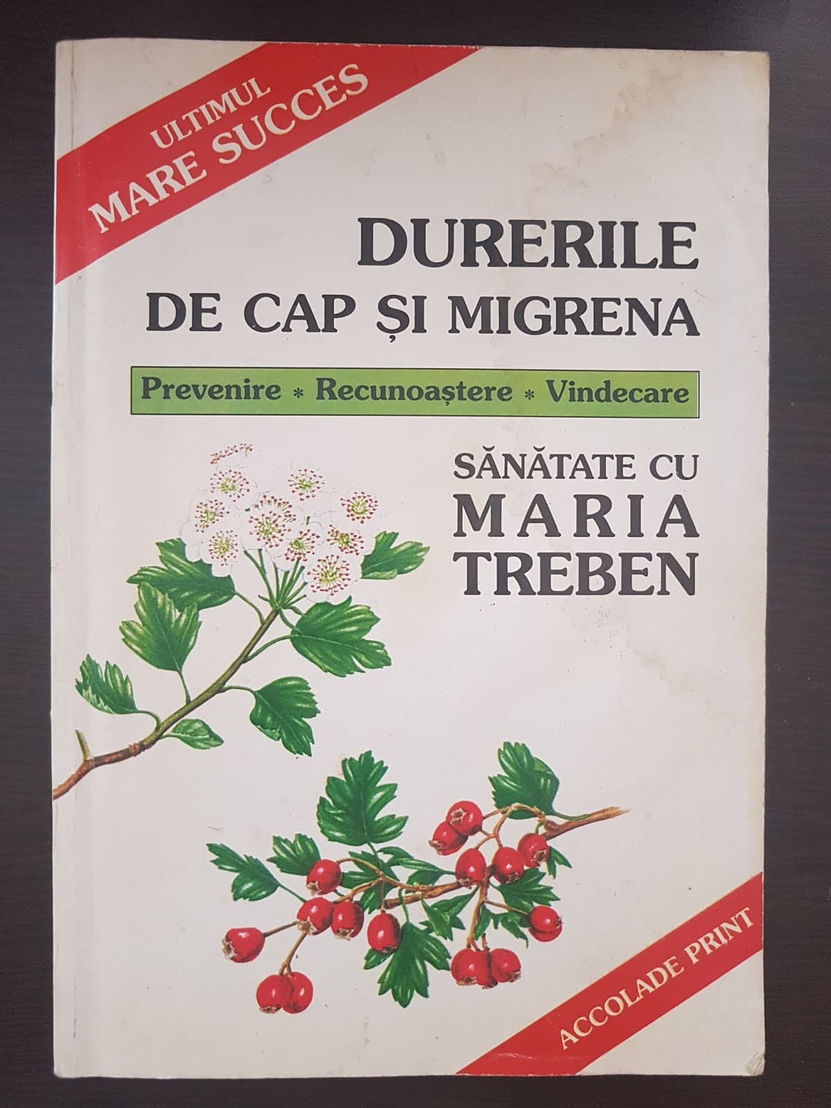 DURERILE DE CAP SI MIGRENA