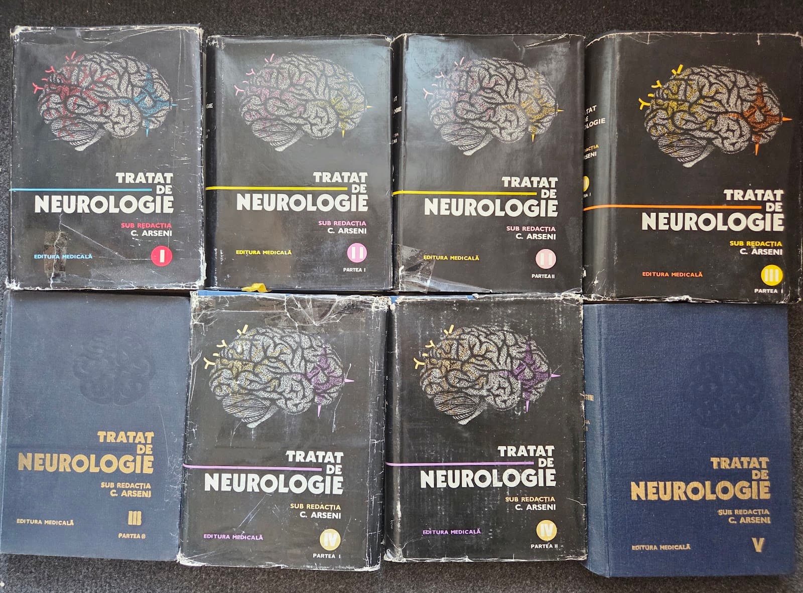 TRATAT DE NEUROLOGIE (8 volume, ed. complet)